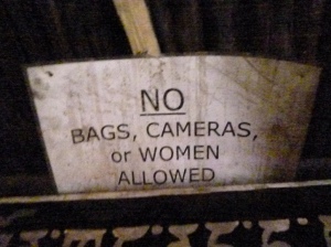no women